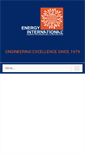 Mobile Screenshot of energyintl.com